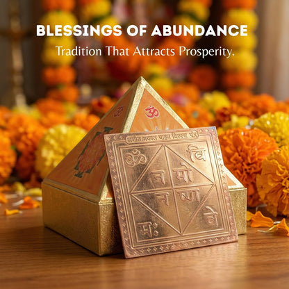 Property Sale Yantra for Unsold Property with Wish Pyramid Box [Good for Real Estate Brokers] - plusvalueindia