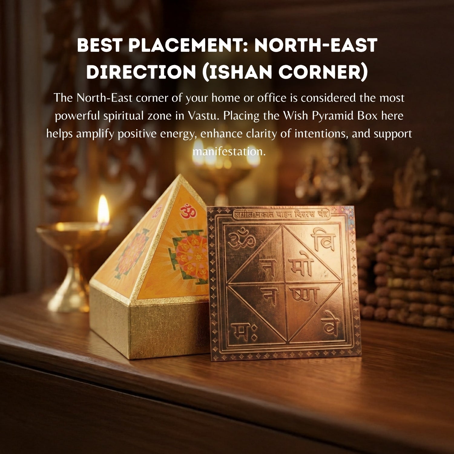 Property Sale Yantra for Unsold Property with Wish Pyramid Box [Good for Real Estate Brokers] - plusvalueindia