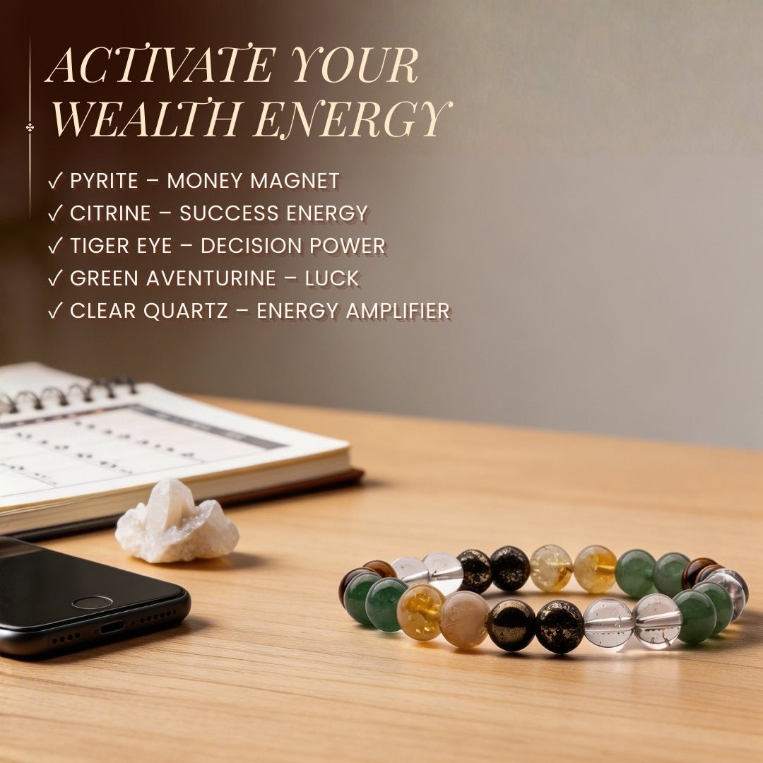 Wealth Abundance Bracelet | Dhan Yog - plusvalueindia