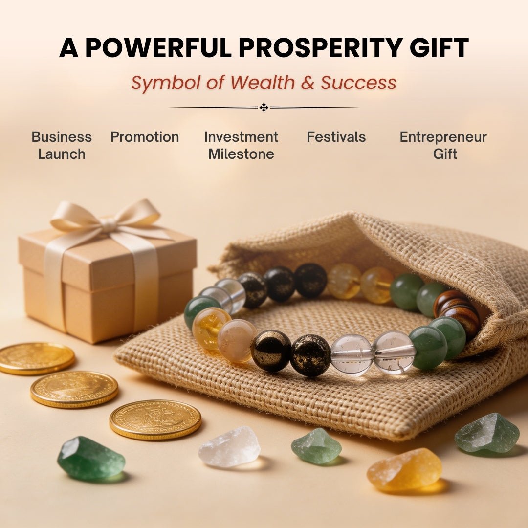 Wealth Abundance Bracelet | Dhan Yog - plusvalueindia