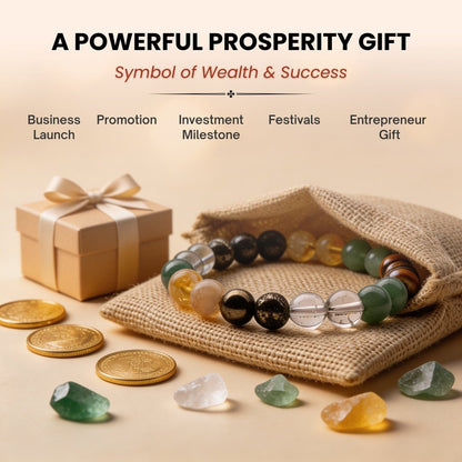 Wealth Abundance Bracelet | Dhan Yog - plusvalueindia