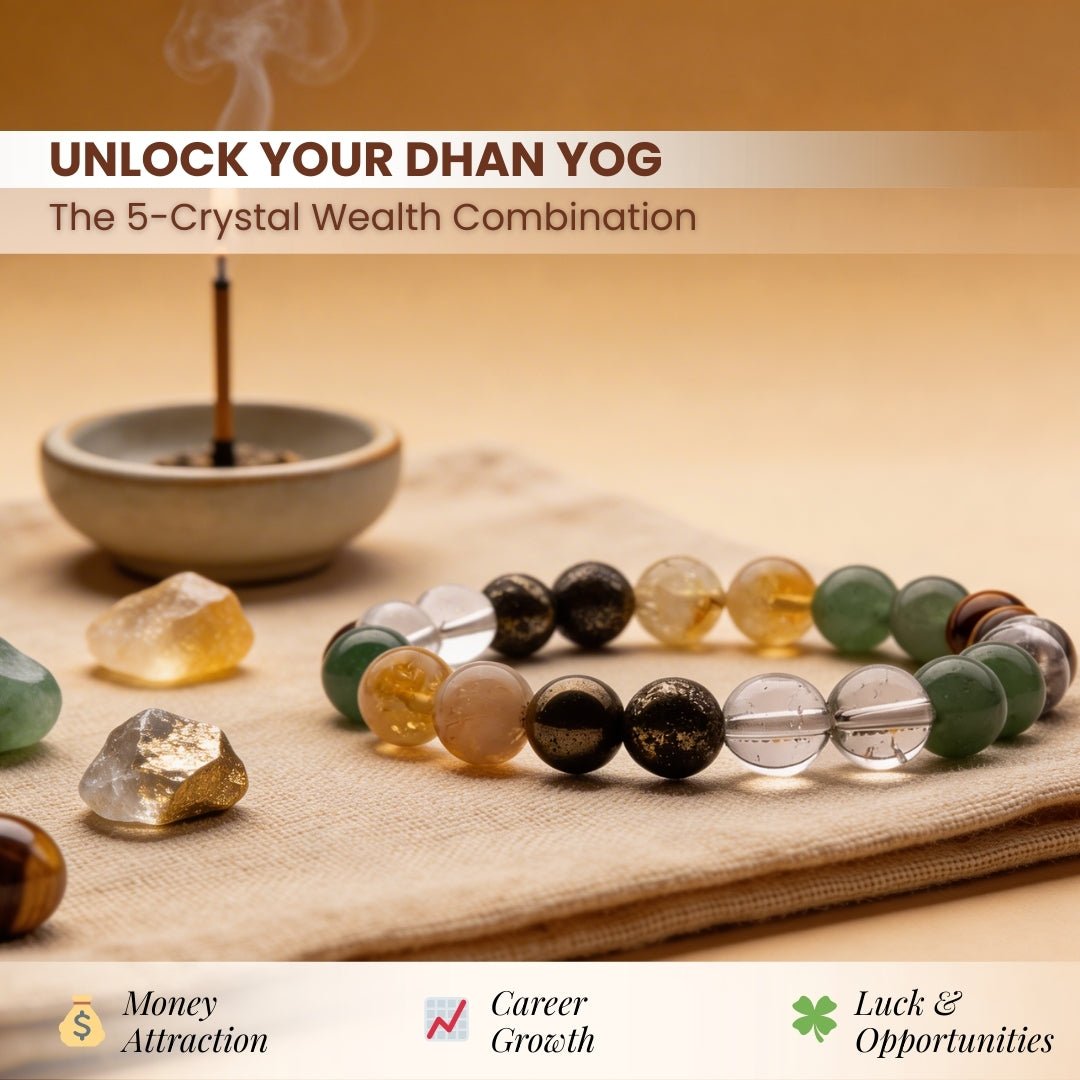 Wealth Abundance Bracelet | Dhan Yog - plusvalueindia
