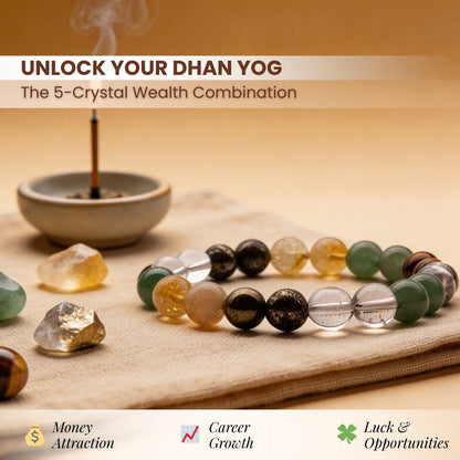 Wealth Abundance Bracelet | Dhan Yog - plusvalueindia