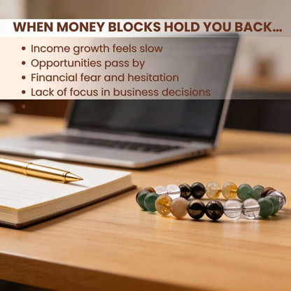 Wealth Abundance Bracelet | Dhan Yog - plusvalueindia