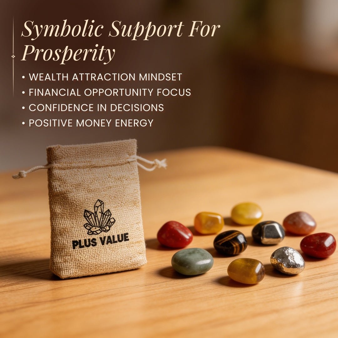 Wealth Abundance Crystal Bag for Prosperity & Good Luck [Best Seller] - plusvalueindia