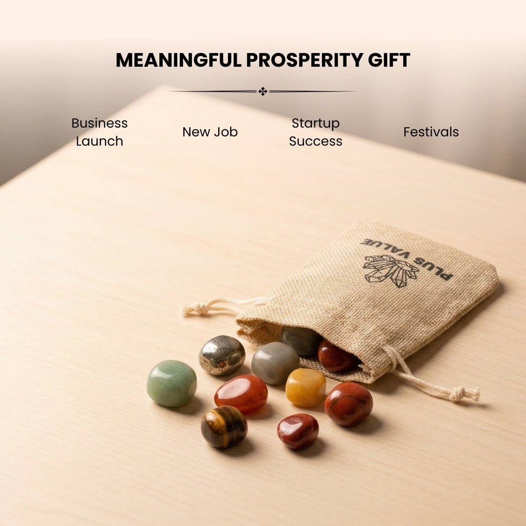 Wealth Abundance Crystal Bag for Prosperity & Good Luck [Best Seller] - plusvalueindia