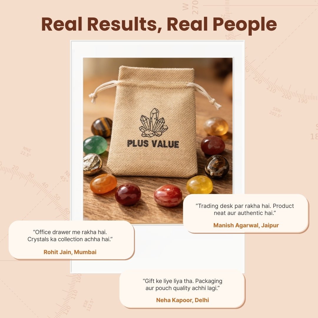Wealth Abundance Crystal Bag for Prosperity & Good Luck [Best Seller] - plusvalueindia