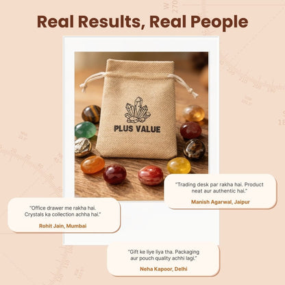 Wealth Abundance Crystal Bag for Prosperity & Good Luck [Best Seller] - plusvalueindia