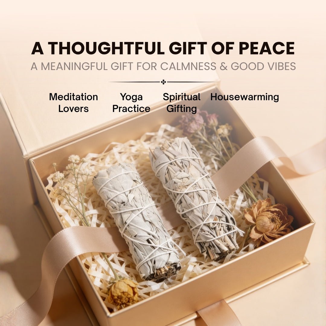 White California Sage Smudge Sticks – Purify, Cleanse & Refresh Your Space - plusvalueindia