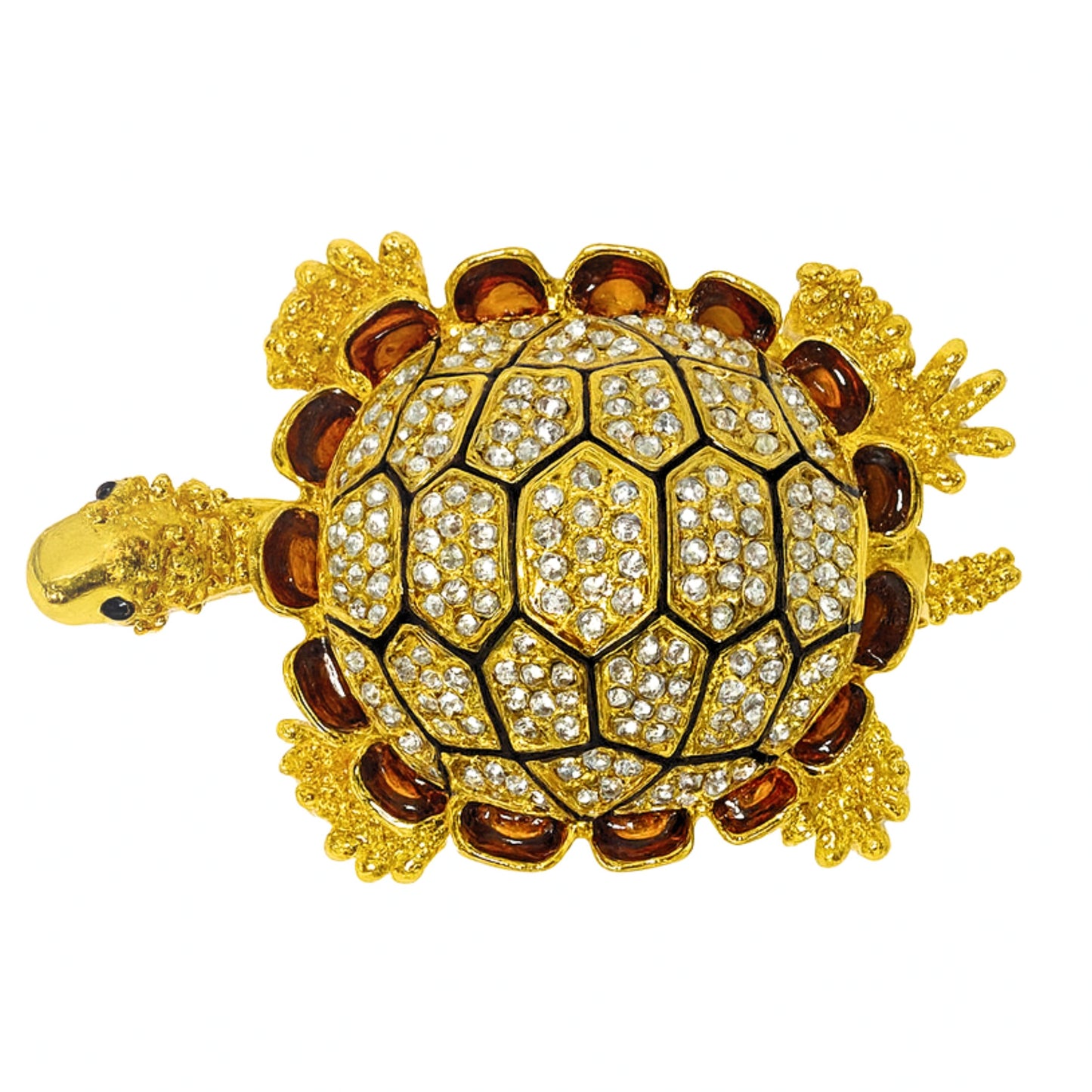 Feng Shui Bejeweled Tortoise for Personal Wish Fulfillment