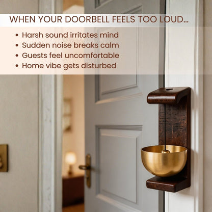 Magnetic Door Bell with Brass Chime, traditional Vastu remedy for the home