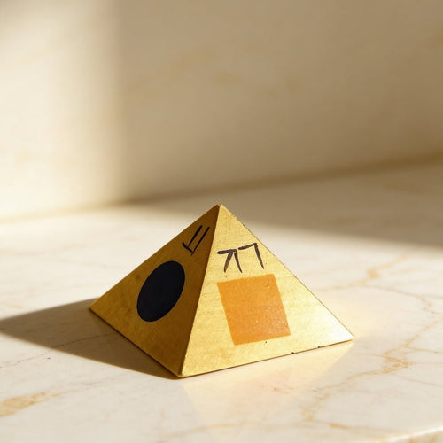 Vastu Wooden Pyramid Symbol for positive energy & good luck