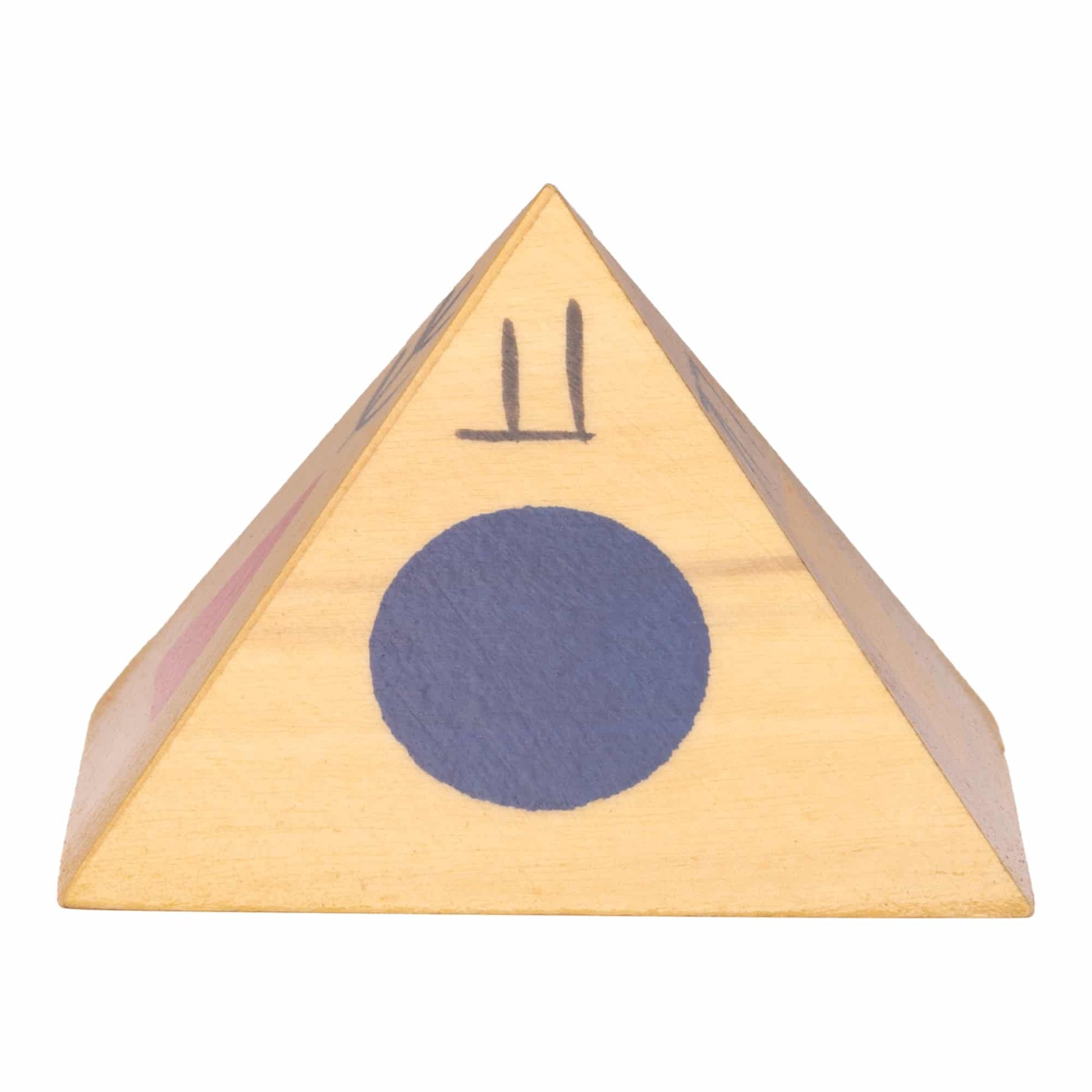 wooden pyramid symbol vastu 2inch