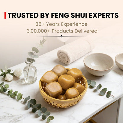 Yellow Aventurine Tumbled Stone Pebbles - plusvalueindia