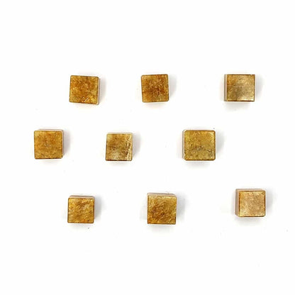 yellow citrine crystal stone vastu cube