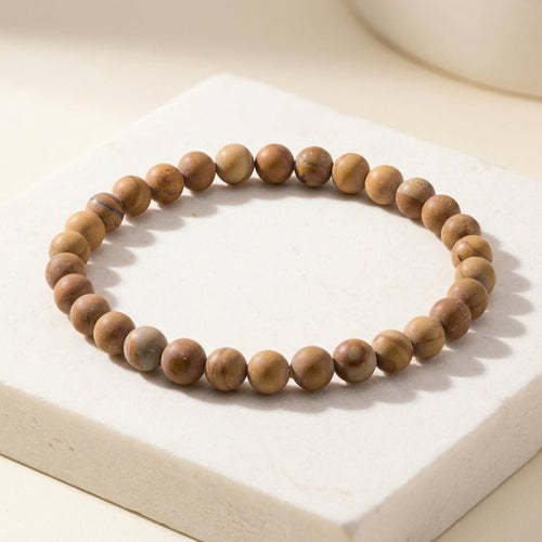 Yellow Jasper Bracelet Healing Crystal Self Confidence - plusvalueindia