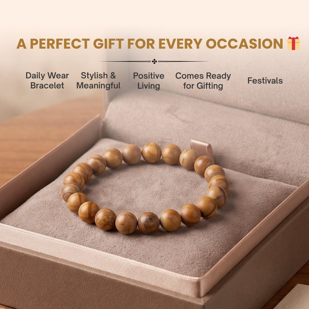 Yellow Jasper Bracelet Healing Crystal Self Confidence - plusvalueindia