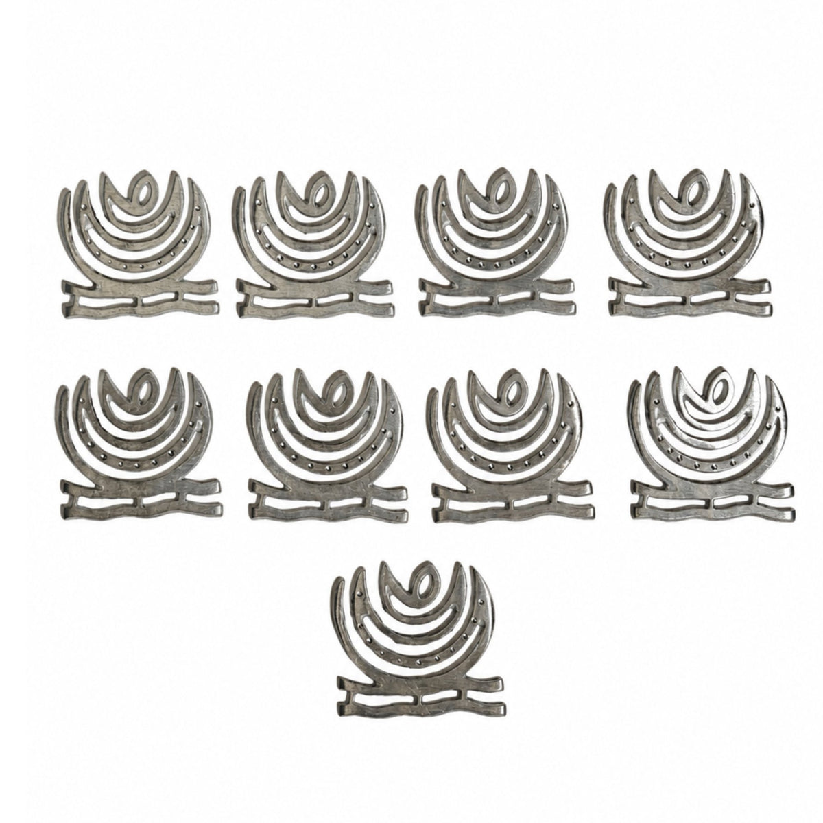 Solid pure zinc metal 4 inch spiral helix designed for North-East Ishanya Vastu dosha rectification
