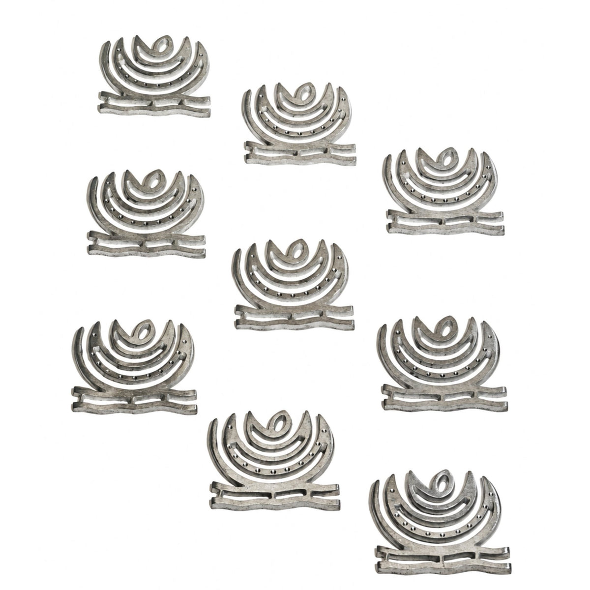 Flat back design engineered for secure flush wall hanging, threshold placement, or concealed floor installation