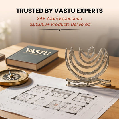 Zinc Helix 6inch Vastu Dosh Remedies for North East Vastu Defect or Corner Cuts (3pcs) - plusvalueindia