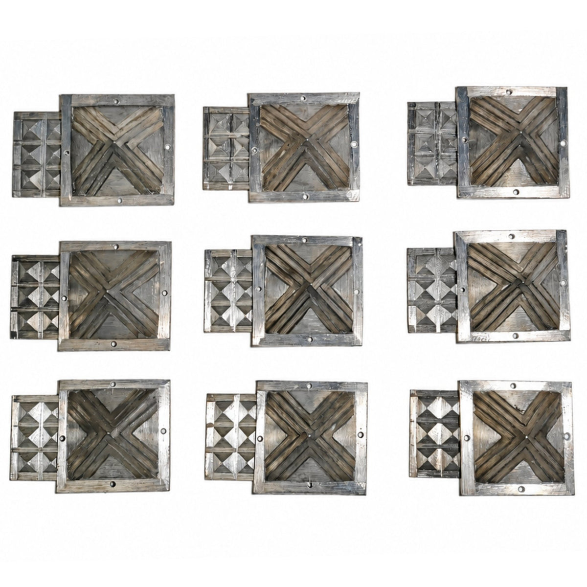 Heavy flat-bottom base plate design engineered for flush concealed installation beneath flooring tiles, skirting, or boundary walls