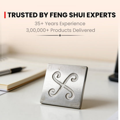 Zinc Spiral Block for North-East Cut, Toilet, Bedroom, Kitchen Ishanya Vastu Dosh Nivaran - plusvalueindia