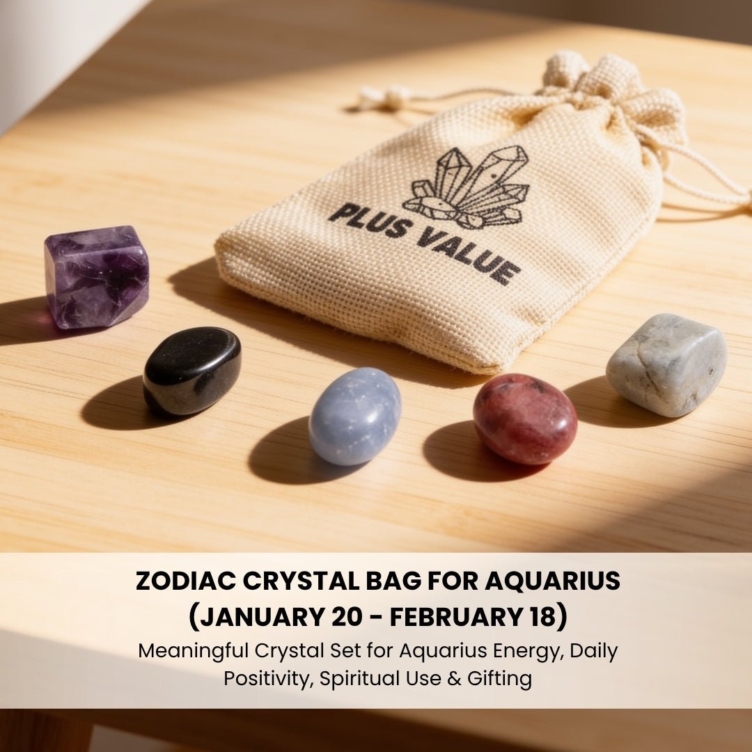 Aquarius tumbled stones measuring approximately 0.75 to 1.5 inches