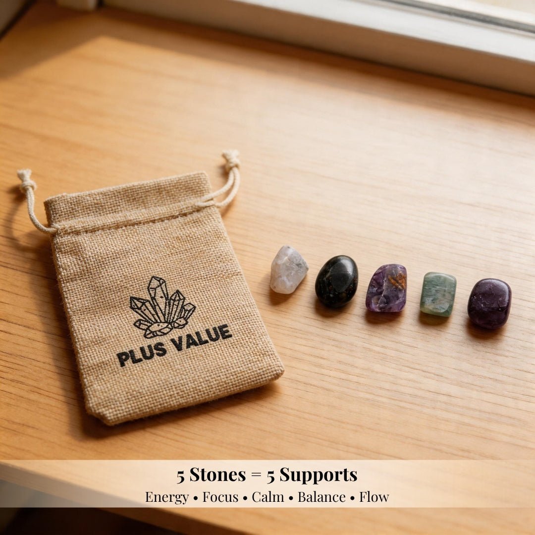 Zodiac Crystal Bag For Capricorn Sign Lucky Birth Gemstones & Crystal Stones [December 22 - January 19] - plusvalueindia