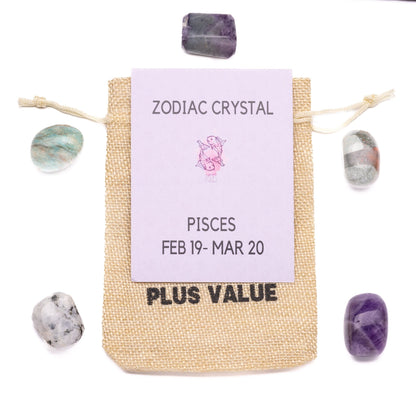 zodiac crystal bag for pisces sign